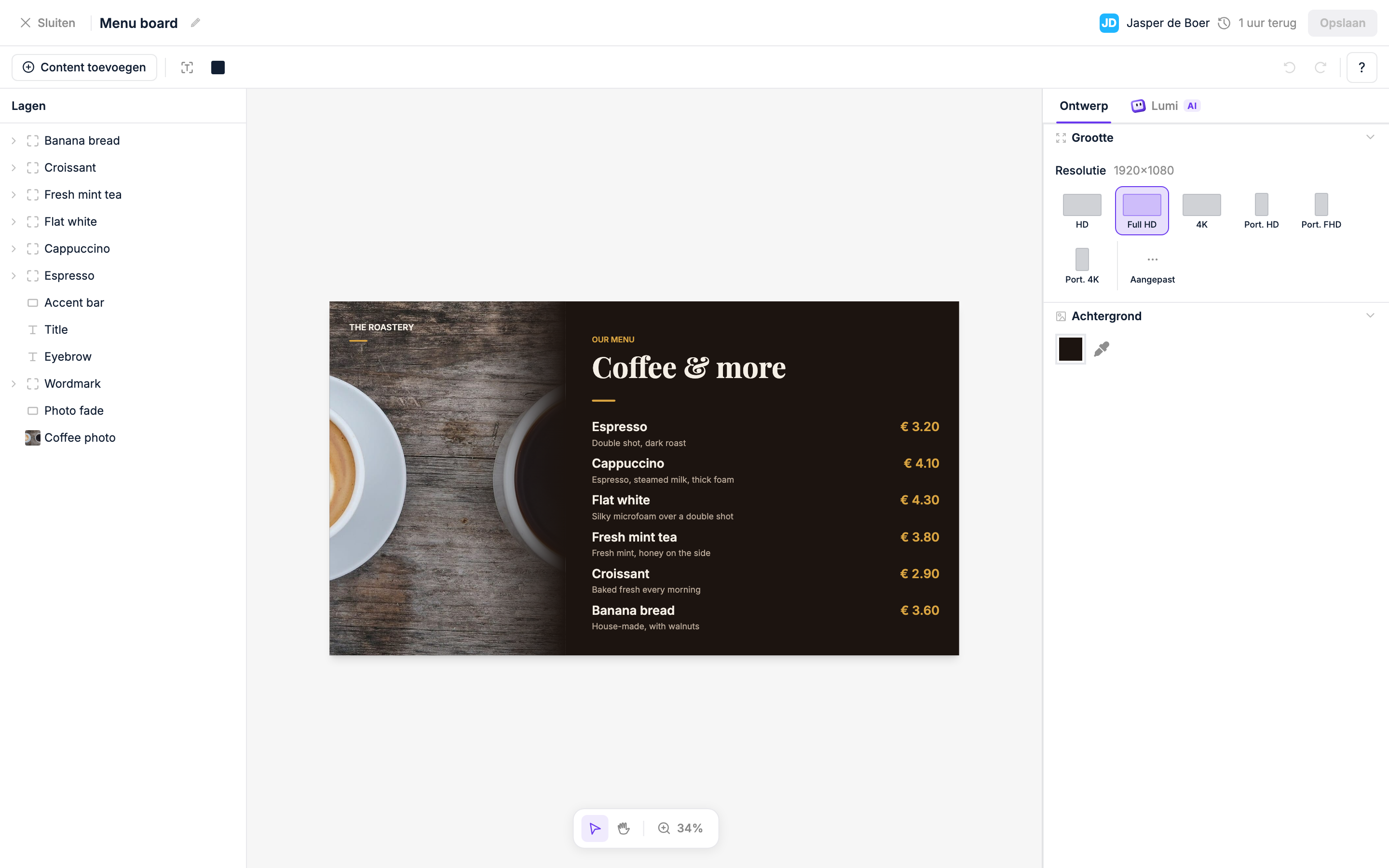 Pagina-editor